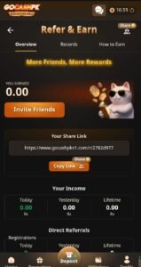 Gocashpk Game