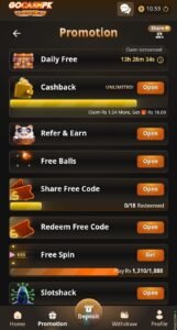 Gocashpk game